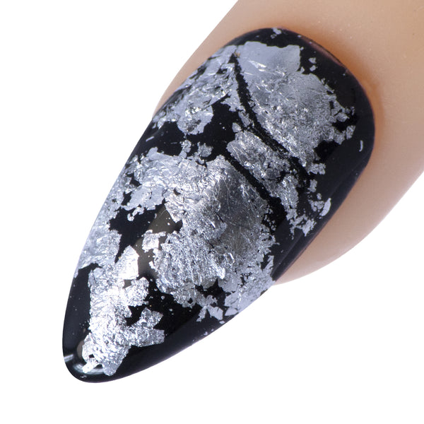 Silver Spangle Nail Foil - Lecenté - Gel Polish & Nail Art